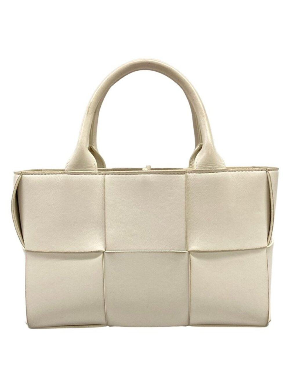 Bottega Veneta Tote Bag Mini the Arco White Leather